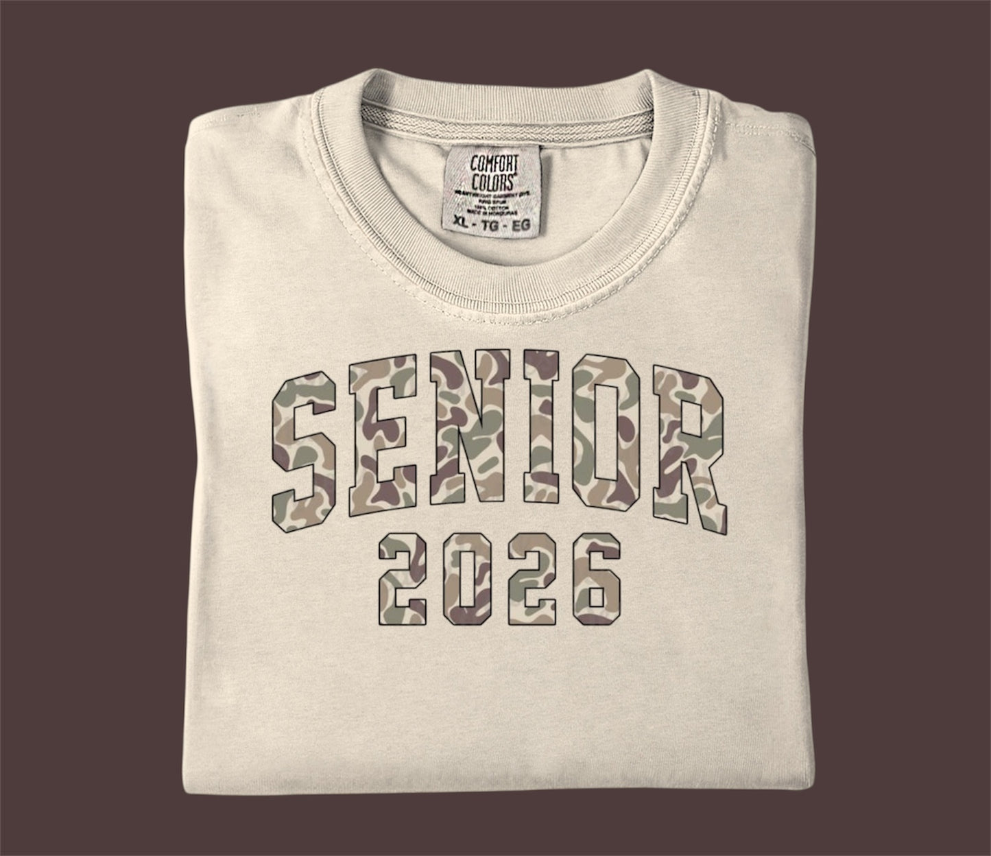 2026 BYRON CAMO SENIOR CLASS TEES - 2 DESIGNS TO START YOUR FINAL BHS YEAR