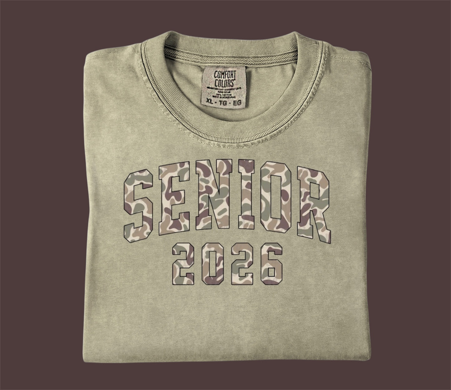 2026 BYRON CAMO SENIOR CLASS TEES - 2 DESIGNS TO START YOUR FINAL BHS YEAR