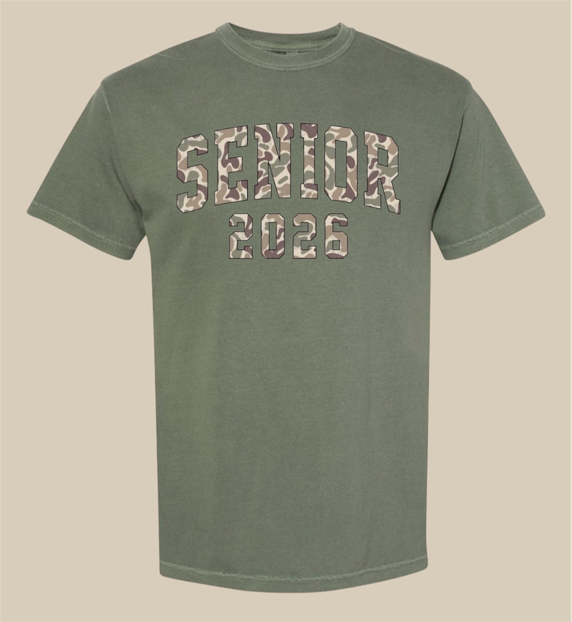2026 BYRON CAMO SENIOR CLASS TEES - 2 DESIGNS TO START YOUR FINAL BHS YEAR