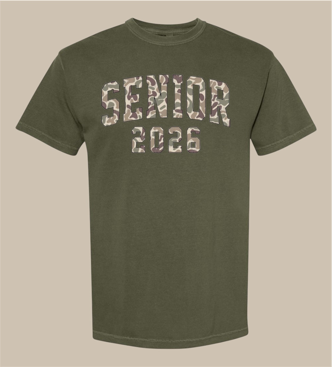 2026 BYRON CAMO SENIOR CLASS TEES - 2 DESIGNS TO START YOUR FINAL BHS YEAR