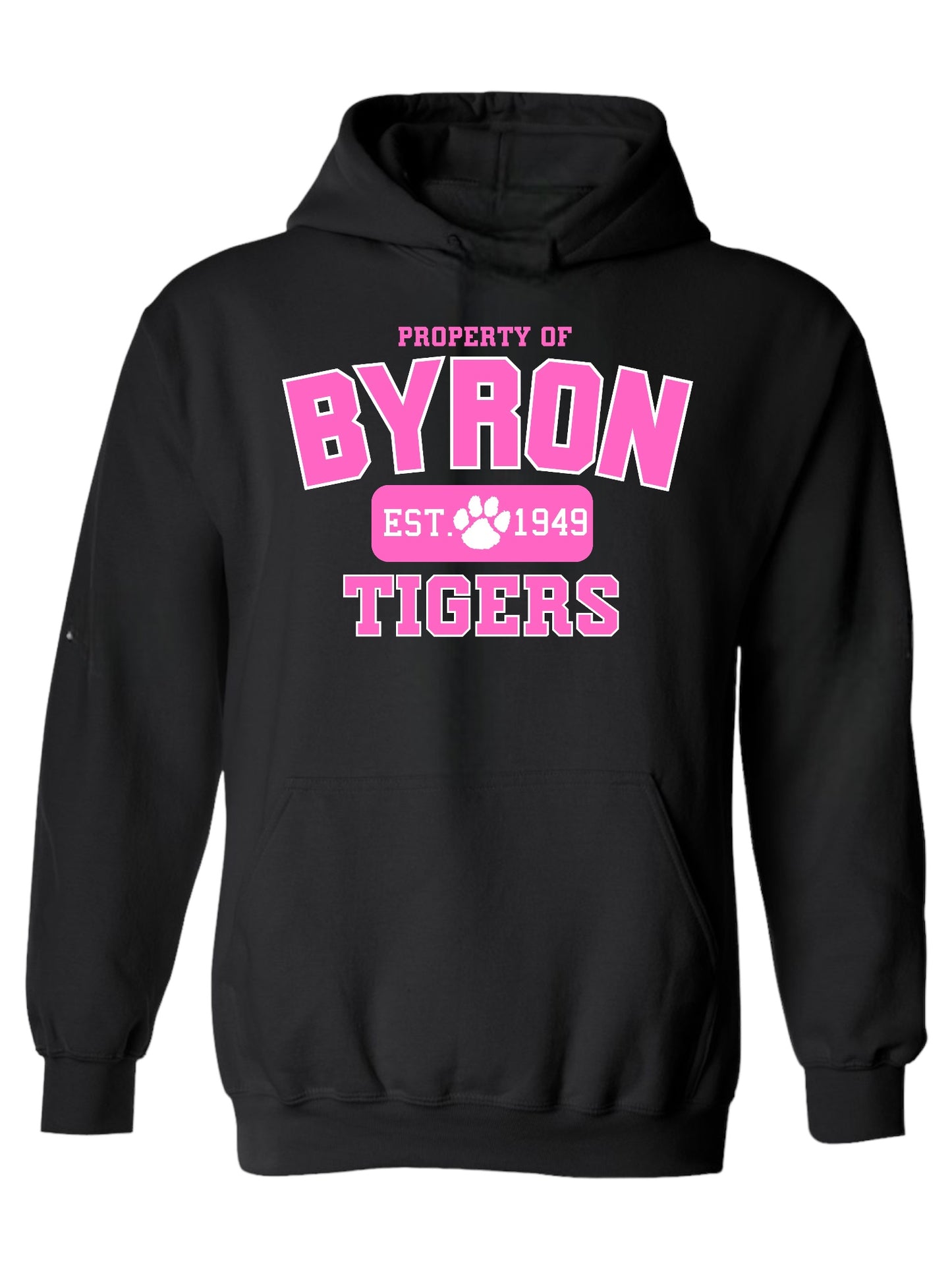 PROPERTY OF BYRON TIGERS EST 1949 MERCH - YOUTH SIZES