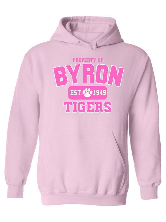 PROPERTY OF BYRON TIGERS EST 1949 MERCH - YOUTH SIZES