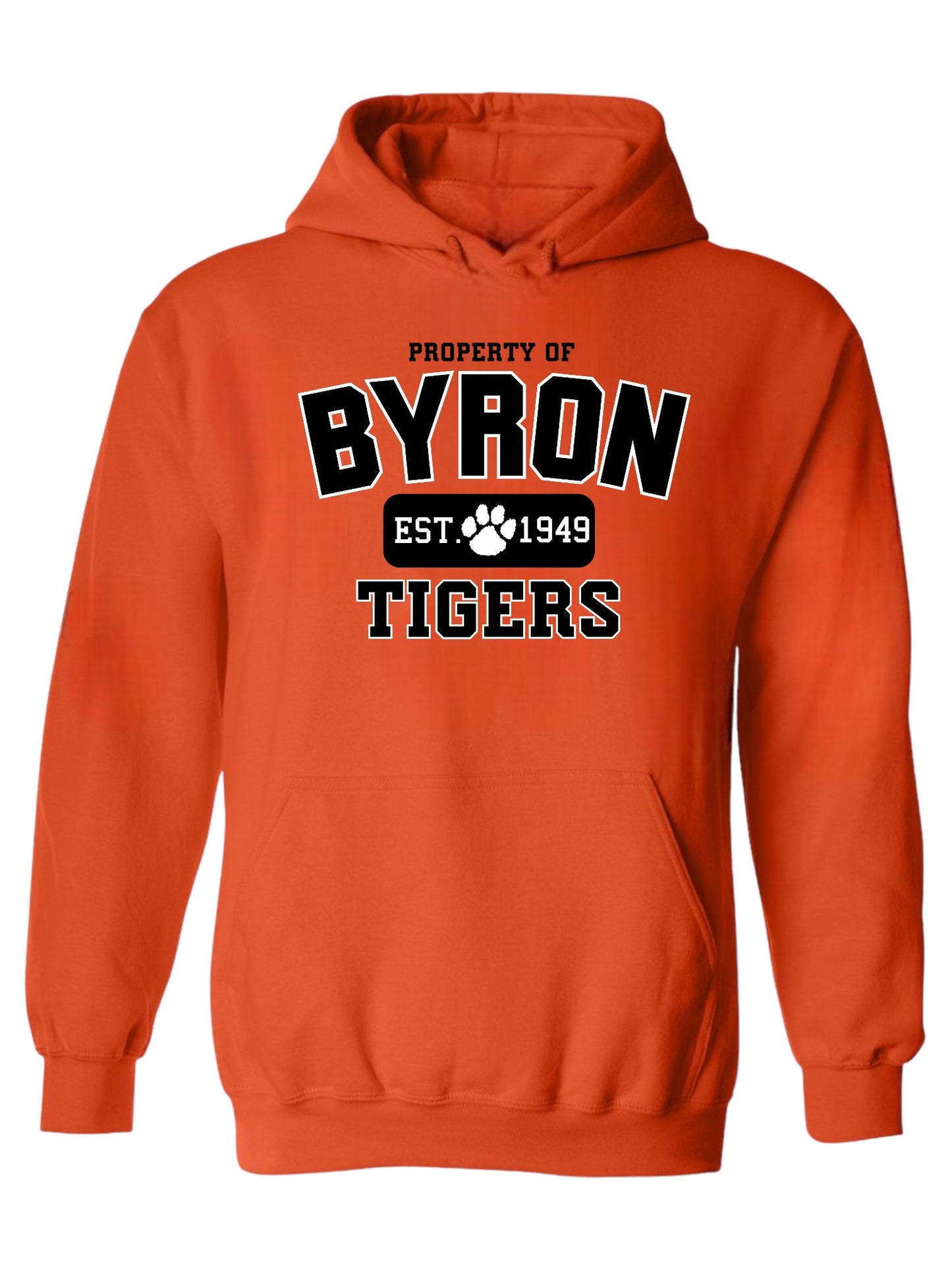 PROPERTY OF BYRON TIGERS EST 1949 MERCH - YOUTH SIZES