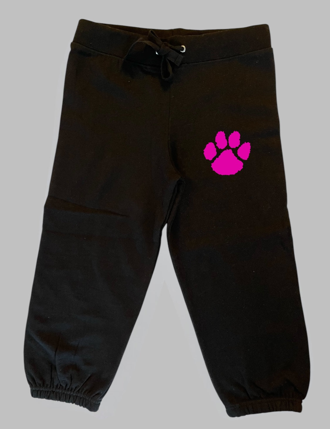 CUTIE PIE PANTS FROM ENZA YOUTH CAPRI PANTS WITH BYRON "B" OR TIGER PAW